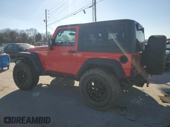 2013 Jeep Wrangler Sport with VIN 1C4AJWAG5DL670065, listed as a Copart auction lot 48245155 with 81,898 mi miles and Clean Title. Bid and sale history available at carsss.com. Image 2.