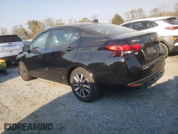 2021 Nissan Versa SV with VIN 3N1CN8EV9ML844776, listed as a Copart auction lot 50753985 with 119,635 mi miles and Salvage title. Bid and sale history available at DreamBid. Image 2.