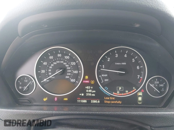 2013 BMW 3 Series 335i xDrive with VIN WBA3B9C55DF140287, listed as a IAAI auction lot 42658681 with 111,086 mi miles and . Bid and sale history available at DreamBid. Image 7.