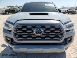 2021 Toyota Tacoma 4WD SR with VIN 3TMCZ5AN2MM436040, listed as a Copart auction lot 52879625 with 27,244 mi miles and Salvage Title. Bid and sale history available at carsss.com. Image 5.