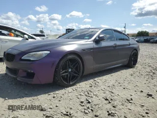 2016 BMW 6 Series 650i xDrive with VIN WBA6D6C59GG387896, listed as a Copart auction lot 68190814 with 92,559 mi miles and Salvage Title. Bid and sale history available at carsss.com. Image 1.