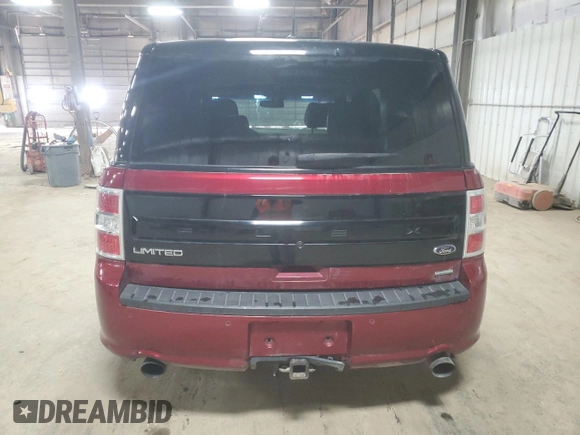 2018 Ford Flex Limited EcoBoost with VIN 2FMHK6DT4JBA18856, listed as a Copart auction lot 79666184 with 116,709 mi miles and Salvage Title. Bid and sale history available at carsss.com. Image 6.