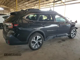 2022 Subaru Outback Limited with VIN 4S4BTANC6N3101022, listed as a Copart auction lot 60279615 with 93,012 mi miles and Salvage title. Bid and sale history available at DreamBid. Image 3.