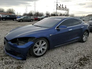 2020 Tesla Model S Long Range with VIN 5YJSA1E29LF381892, listed as a Copart auction lot 81930784 with 76,398 mi miles and Salvage Title. Bid and sale history available at carsss.com. Image 1.