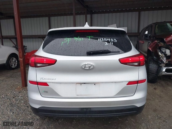 2019 Hyundai Tucson SE with VIN KM8J23A49KU891088, listed as a IAAI auction lot 41715848 with NaN miles. Bid and sale history available at carsss.com. Image 16.