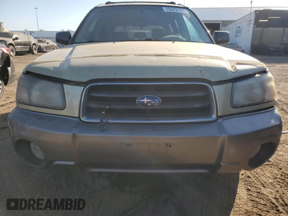 2003 Subaru Forester XS with VIN JF1SG65683G772400, listed as a Copart auction lot 75572134 with 191,166 mi miles and Clean Title. Bid and sale history available at carsss.com. Image 5.