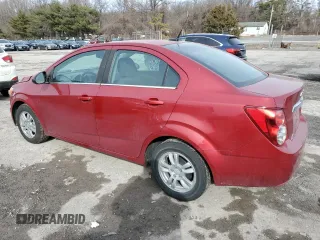 2013 Chevrolet Sonic LT with VIN 1G1JC5SB7D4103883, listed as a Copart auction lot 44175705 with 81,999 mi miles and Salvage Title. Bid and sale history available at DreamBid. Image 2.