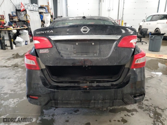 2017 Nissan Sentra SV with VIN 3N1AB7APXHL691882, listed as a Copart auction lot 43346785 with 205,017 mi miles and Clean Title. Bid and sale history available at carsss.com. Image 6.