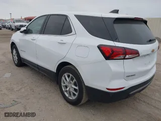 2024 Chevrolet Equinox LT with VIN 3GNAXKEG1RS245937, listed as a IAAI auction lot 42028845 with 27,166 mi miles. Bid and sale history available at carsss.com. Image 3.