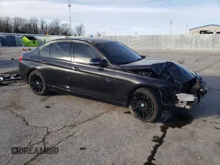 2013 BMW 3 Series 328i xDrive with VIN WBA3B3C56DF541618, listed as a Copart auction lot 49342235 with 166,747 mi miles and Salvage title. Bid and sale history available at DreamBid. Image 4.