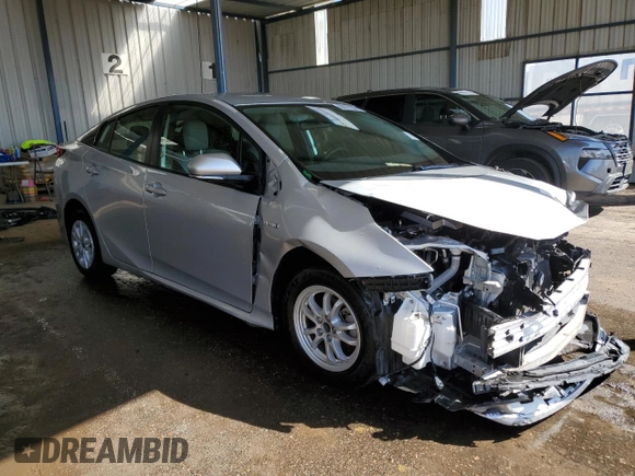 2022 Toyota Prius L Eco with VIN JTDKAMFU0N3175006, listed as a Copart auction lot 53269105 with 71,988 mi miles and Non Repairable. Bid and sale history available at carsss.com. Image 4.