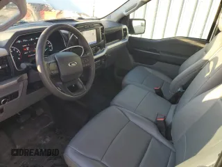 2022 Ford F-150 XL with VIN 1FTEX1CB2NKE64553, listed as a Copart auction lot 62641825 with 37,988 mi miles and Clean title. Bid and sale history available at DreamBid. Image 8.