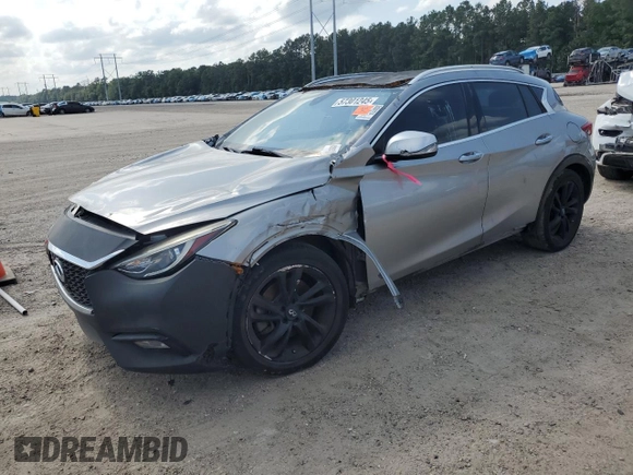 2018 Infiniti QX30 z VIN SJKCH5CP2JA042013, wystawiony jako Copart lot #57301245 z przebiegiem Nie podano mil oraz Czysty tytuł • Clean title. Historia ofert i sprzedaży dostępna na DreamBid. Obrazek 1.