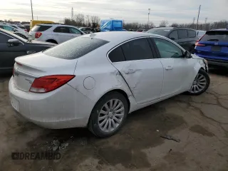 2011 Buick Regal CXL RL1 with VIN 2G4GN5EC4B9176246, listed as a Copart auction lot 84058274 with 127,229 mi miles and Clean Title. Bid and sale history available at DreamBid. Image 3.