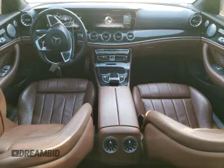 2018 Mercedes-Benz E-Class E 400 with VIN WDD1J6GB0JF009586, listed as a Copart auction lot 87794405 with 66,647 mi miles and Salvage Title. Bid and sale history available at carsss.com. Image 8.