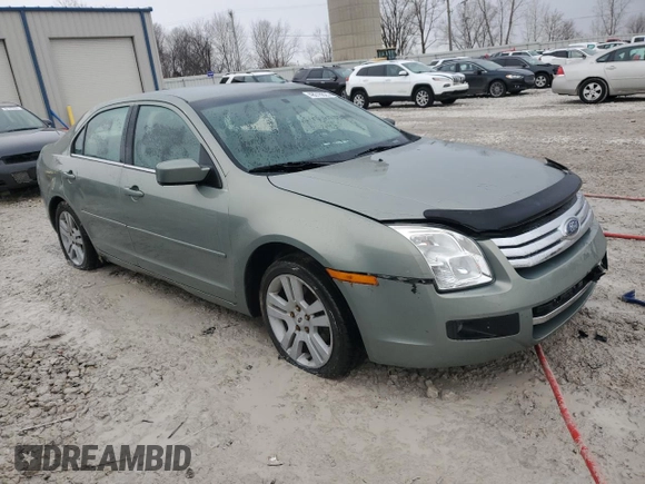 2009 Ford Fusion SEL with VIN 3FAHP08Z99R142108, listed as a Copart auction lot 48016625 with 0 mi miles and Clean Title. Bid and sale history available at carsss.com. Image 4.