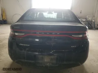 2016 Dodge Dart SXT with VIN 1C3CDFBB2GD529427, listed as a Copart auction lot 45983025 with 0 mi miles and Salvage Title. Bid and sale history available at carsss.com. Image 6.