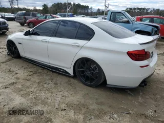 2015 BMW 5 Series 550i z VIN WBAKN9C55FD682331, wystawiony jako Copart lot #47356725 z przebiegiem 80 741 mil mil oraz Szkoda całkowita • Salvage title. Historia ofert i sprzedaży dostępna na DreamBid. Obrazek 2.