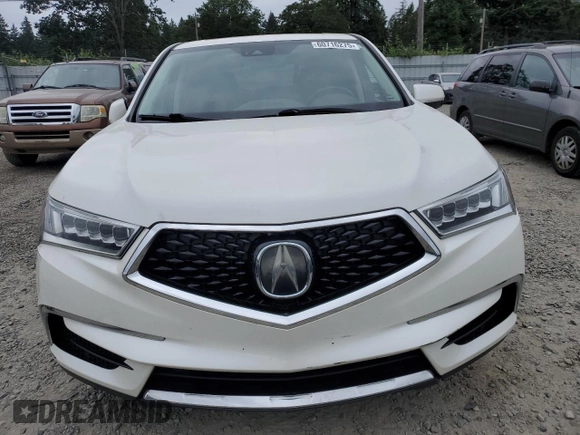 2019 Acura MDX Technology with VIN 5J8YD4H54KL003159, listed as a Copart auction lot 60716275 with 40,992 mi miles and Salvage title. Bid and sale history available at DreamBid. Image 5.