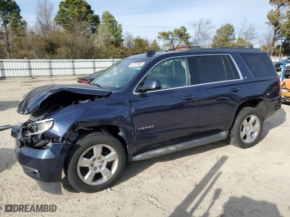 2018 Chevrolet Tahoe LT with VIN 1GNSKBKC7JR199560, listed as a Copart auction lot 49797665 with 118,746 mi miles and Salvage Title. Bid and sale history available at carsss.com. Image 1.