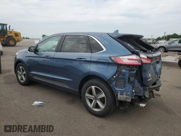 2019 Ford Edge SEL with VIN 2FMPK4J93KBB77765, listed as a Copart auction lot 59093015 with 52,753 mi miles and Salvage title. Bid and sale history available at DreamBid. Image 2.