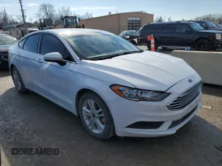 2018 Ford Fusion SE with VIN 3FA6P0HD8JR232074, listed as a Copart auction lot 43714775 with 113,118 mi miles and Salvage Title. Bid and sale history available at DreamBid. Image 4.