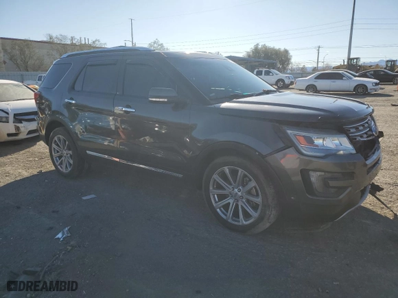 2016 Ford Explorer Limited with VIN 1FM5K7F86GGA35404, listed as a Copart auction lot 46254745 with 151,317 mi miles and Salvage Title. Bid and sale history available at carsss.com. Image 4.
