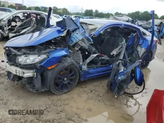 2017 Honda Civic LX z VIN 19XFC2F58HE057307, wystawiony jako Copart lot #56064895 z przebiegiem Nie podano mil oraz Szkoda całkowita • Salvage title. Historia ofert i sprzedaży dostępna na DreamBid. Obrazek 1.