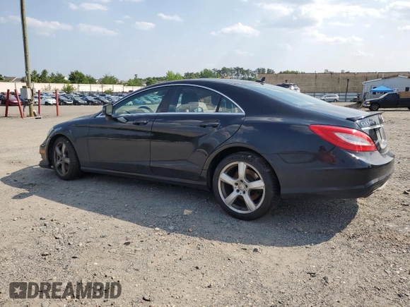 2014 Mercedes-Benz CLS-Class CLS 550 with VIN WDDLJ9BB0EA097687, listed as a Copart auction lot 65660904 with 119,404 mi miles and Salvage Title. Bid and sale history available at carsss.com. Image 2.