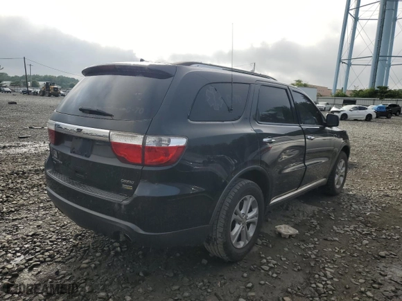 2013 Dodge Durango Crew with VIN 1C4RDJDG5DC700822, listed as a Copart auction lot 64343624 with 179,142 mi miles and Clean Title. Bid and sale history available at carsss.com. Image 3.