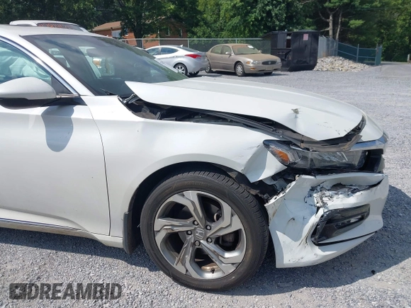 2018 Honda Accord EX-L with VIN 1HGCV1F55JA240858, listed as a IAAI auction lot 42816585 with 75,318 mi miles and . Bid and sale history available at DreamBid. Image 18.