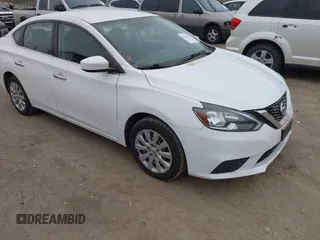 2017 Nissan Sentra S with VIN 3N1AB7APXHY323723, listed as a IAAI auction lot 41941851 with 108,996 mi miles. Bid and sale history available at carsss.com. Image 1.