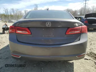 2018 Acura TLX w/Technology Pkg with VIN 19UUB1F50JA008875, listed as a Copart auction lot 48611285 with 41,302 mi miles and Salvage Title. Bid and sale history available at carsss.com. Image 6.