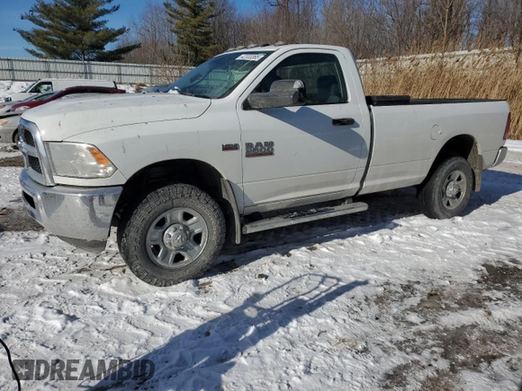 2018 Ram 2500 Tradesman with VIN 3C6MR5AJ3JG364025, listed as a Copart auction lot 42333365 with 48,052 mi miles and Salvage Title. Bid and sale history available at carsss.com. Image 1.