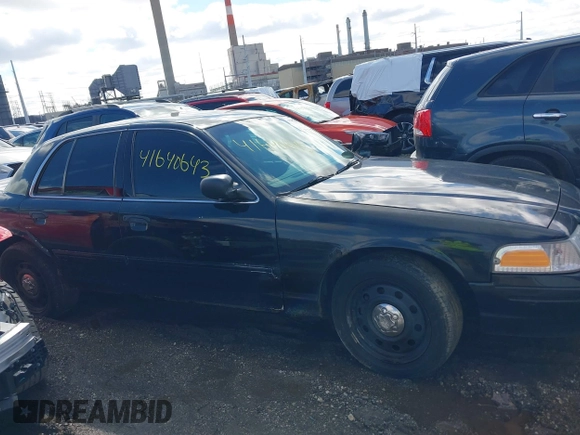 2009 Ford Police Interceptor with VIN 2FAHP71V59X110550, listed as a IAAI auction lot 41640643 with 184,461 mi miles and . Bid and sale history available at DreamBid. Image 13.