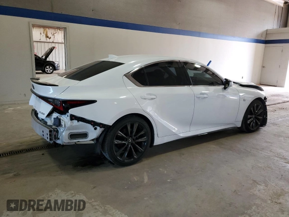 2021 Lexus IS 350 F Sport z VIN JTHGZ1B2XM5041008, wystawiony jako Copart lot #49146365 z przebiegiem 44 926 mil mil oraz Szkoda całkowita • Salvage title. Historia ofert i sprzedaży dostępna na DreamBid. Obrazek 3.