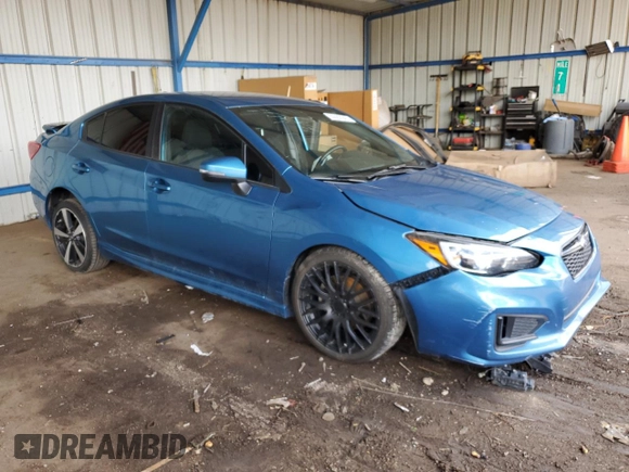2019 Subaru Impreza Special Sports with VIN 4S3GKAJ63K3601602, listed as a Copart auction lot 59682945 with 109,204 mi miles and Salvage title. Bid and sale history available at DreamBid. Image 4.