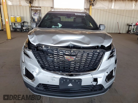 2020 Cadillac XT5 Premium Luxury AWD with VIN 1GYKNDRS4LZ124935, listed as a Copart auction lot 62177965 with 35,671 mi miles and Salvage title. Bid and sale history available at DreamBid. Image 5.