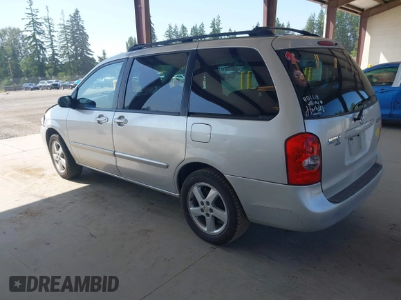 2002 Mazda MPV LX z VIN JM3LW28J220328440, wystawiony jako IAAI lot #42421388 z przebiegiem 161 770 mil mil oraz . Historia ofert i sprzedaży dostępna na DreamBid. Obrazek 3.