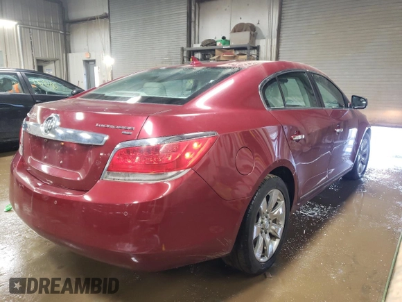 2010 Buick LaCrosse CXL with VIN 1G4GC5EG3AF200390, listed as a Copart auction lot 48572325 with 175,161 mi miles and Salvage Title. Bid and sale history available at carsss.com. Image 3.