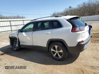 2019 Jeep Cherokee Limited with VIN 1C4PJMDX0KD126347, listed as a Copart auction lot 48486885 with 111,061 mi miles and Salvage title. Bid and sale history available at DreamBid. Image 2.