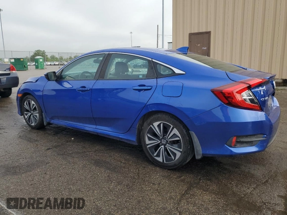 2017 Honda Civic EX-L with VIN 19XFC1F71HE004265, listed as a Copart auction lot 58888865 with 89,359 mi miles and Salvage title. Bid and sale history available at DreamBid. Image 2.