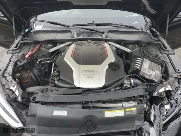 2019 Audi S5 Coupe Premium Plus with VIN WAUP4AF59KA011309, listed as a Copart auction lot 66337954 with 0 mi miles and Salvage Title. Bid and sale history available at carsss.com. Image 12.