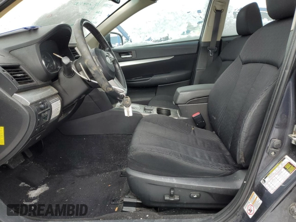 2011 Subaru Legacy Premium with VIN 4S3BMCC62B3234379, listed as a Copart auction lot 45606965 with 169,900 mi miles and Salvage Title. Bid and sale history available at DreamBid. Image 7.