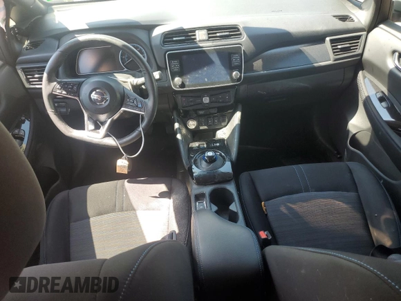 2022 Nissan LEAF SV Plus with VIN 1N4BZ1CV8NC551509, listed as a Copart auction lot 70308764 with 39,679 mi miles and Salvage Title. Bid and sale history available at DreamBid. Image 8.