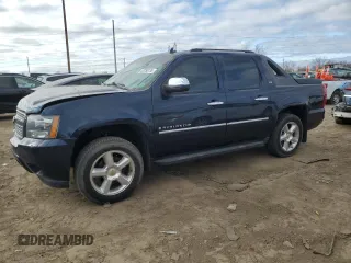 2009 Chevrolet Avalanche LTZ with VIN 3GNFK32329G123988, listed as a Copart auction lot 53250135 with 175,064 mi miles and Salvage title. Bid and sale history available at DreamBid. Image 1.