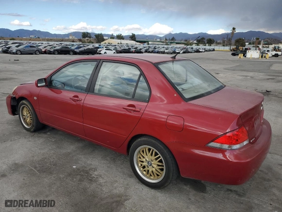 2005 Mitsubishi Lancer ES with VIN JA3AJ26E35U032035, listed as a Copart auction lot 80914944 with 101,438 mi miles and Salvage Title. Bid and sale history available at carsss.com. Image 2.