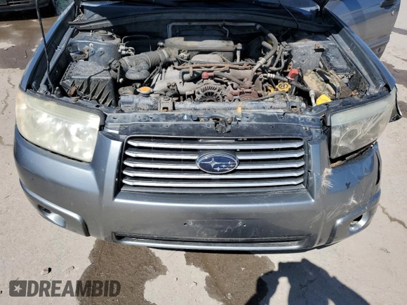 2007 Subaru Forester X with VIN JF1SG63697H708529, listed as a Copart auction lot 52957765 with 191,942 mi miles and Salvage Title. Bid and sale history available at carsss.com. Image 12.