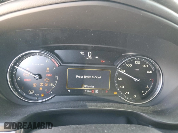 2023 Cadillac XT4 AWD Premium Luxury with VIN 1GYFZDR46PF130198, listed as a Copart auction lot 57763285 with 8,346 mi miles and Salvage title. Bid and sale history available at DreamBid. Image 9.