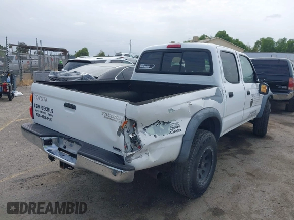 2004 Toyota Tacoma PreRunner with VIN 5TEGN92N24Z331407, listed as a IAAI auction lot 42045182 with 226,907 mi miles and . Bid and sale history available at DreamBid. Image 4.
